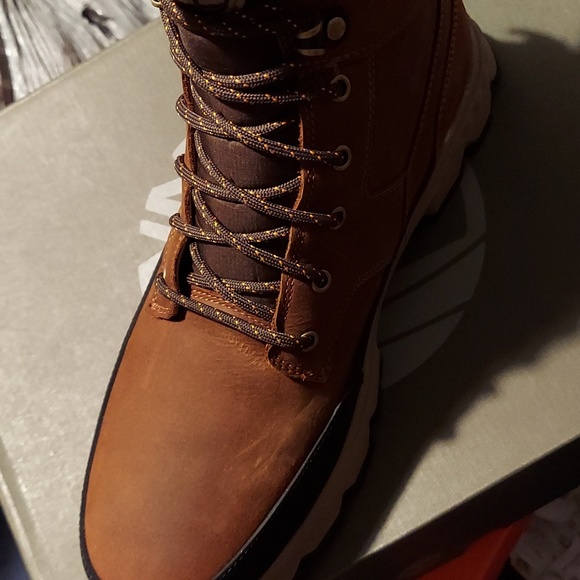 Timberland | Men's TBL Originals Ultra Waterproof Boots, Brown, Size 8.5 - Picture 8 of 9